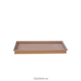 PA186 Küçük Dikdörtgen İşlemeli Pano Ahşap Boyanabilir Obje